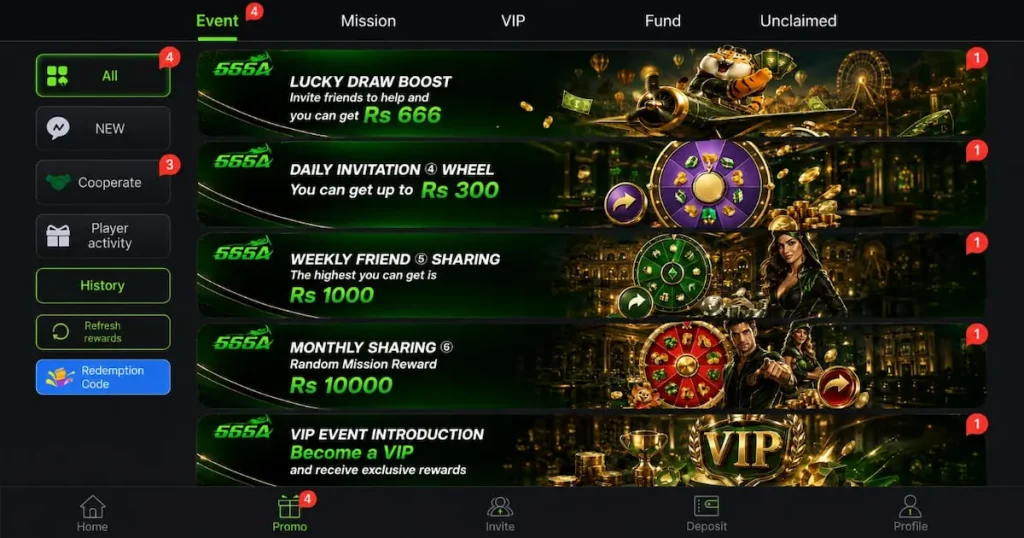 666A APK rewards