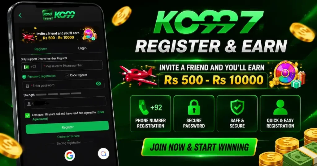 KC99 Game Create Account