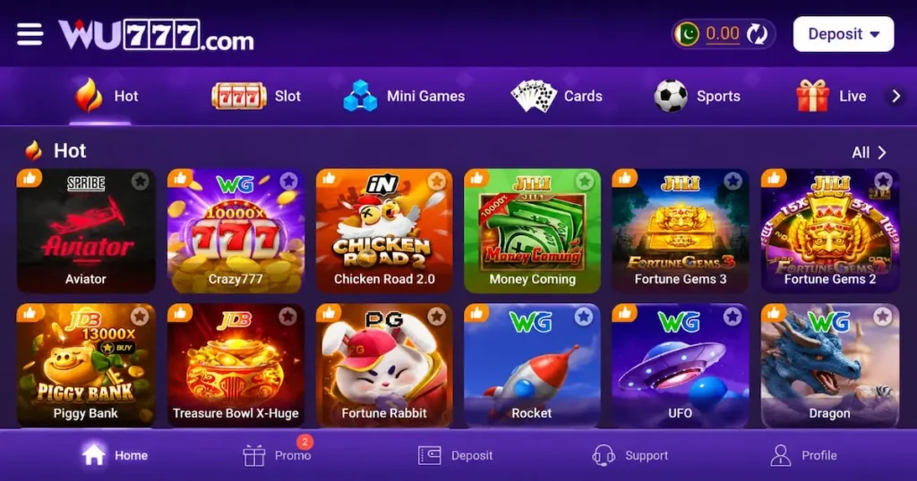 WU777 Game APK Latest Version