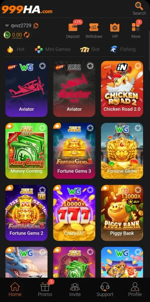 999HA Game Home Page