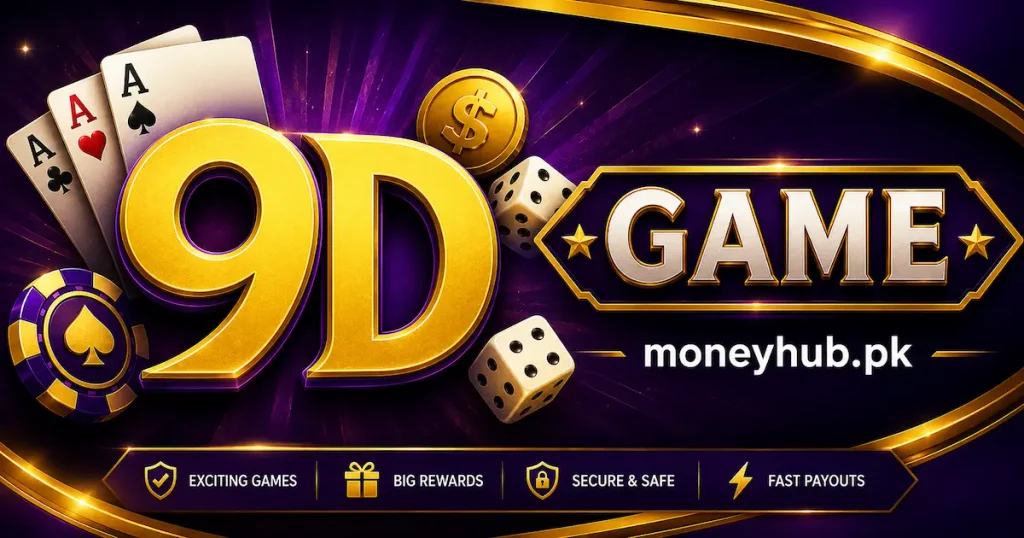 9D Game App Logo Banner