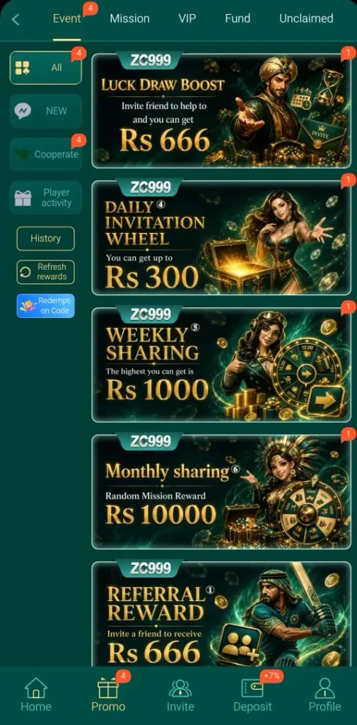ZC999 APK Rewards