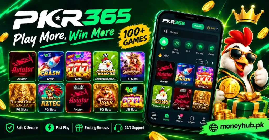 Pkr365 Game Home Page