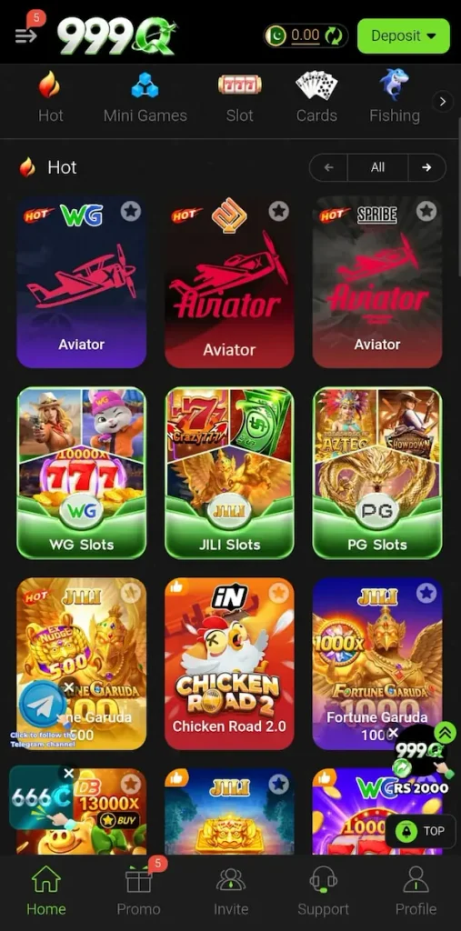 999Q Game Layout